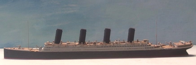 Truppentransporter RMS " Olympic" (1 St.) GB 1914 Albatros AL 150A-1